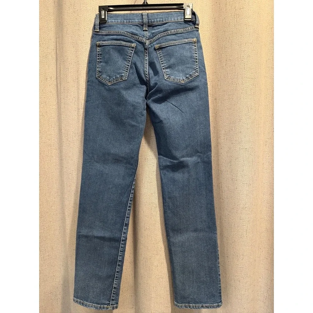 Gap Straight Jeans Boys Size 16 Slim Blue Excellent Stretch Denim Pants